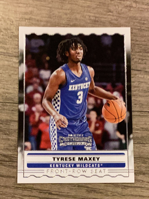 Tyrese Maxey Kentucky Wildcats NBA 2020 Panini Contenders Draft Picks - Front-Row Seats SS-9 