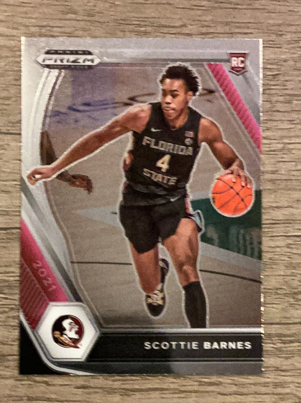 Scottie Barnes Florida State Seminoles NBA 2021 Panini Prizm Draft Picks 6 