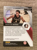 Scottie Barnes Florida State Seminoles NBA 2021 Panini Prizm Collegiate Draft Picks - Choice Green 6