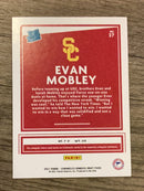 Evan Mobley
Donruss Rated Rookies USC Trojans NBA 2021 Panini Chronicles Draft Picks 27 Donruss Rated Rookies Panini