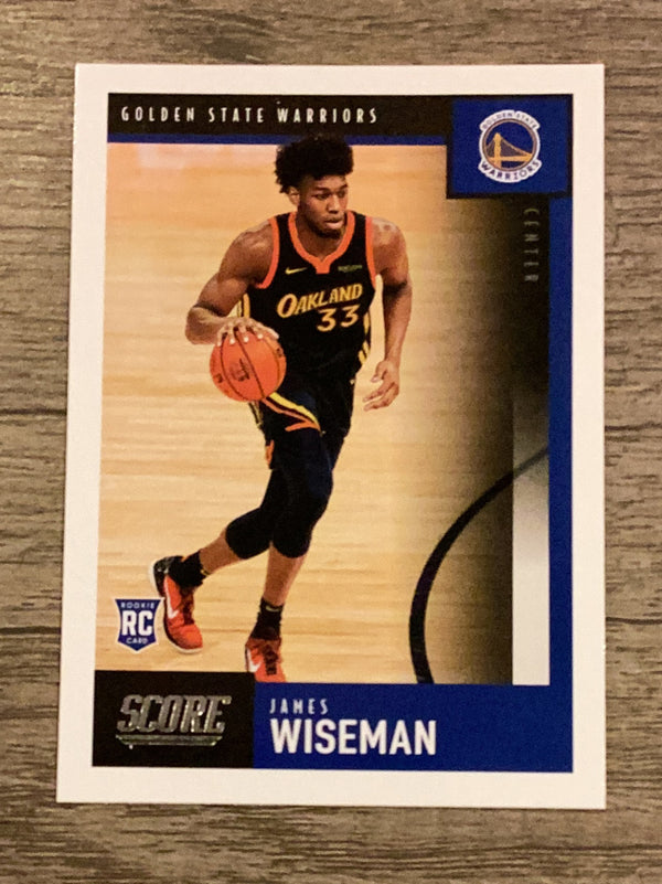 James Wiseman Golden State Warriors NBA 2020-21 Panini Chronicles 602 RC