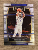 Seth Curry Philadelphia 76ers NBA 2021-22 Panini Select 84 