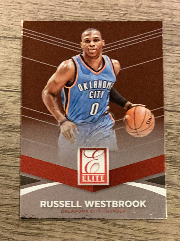 Russell Westbrook Oklahoma City Thunder NBA 2014 Donruss - Elite 4 