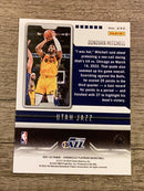 Donovan Mitchell SN99
Playbook Utah Jazz NBA 2021-22 Panini Chronicles: Blue 292 SN99, Playbook Panini