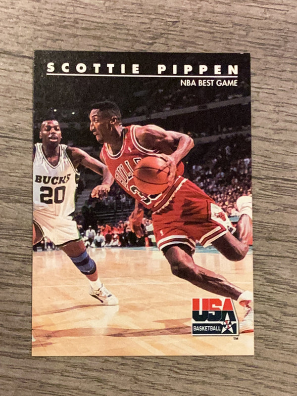 Scottie Pippen USA NBA 1992 SkyBox USA 67 