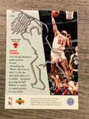 Dennis Rodman Chicago Bulls NBA 1995-96 Upper Deck 356 SJ Upper Deck