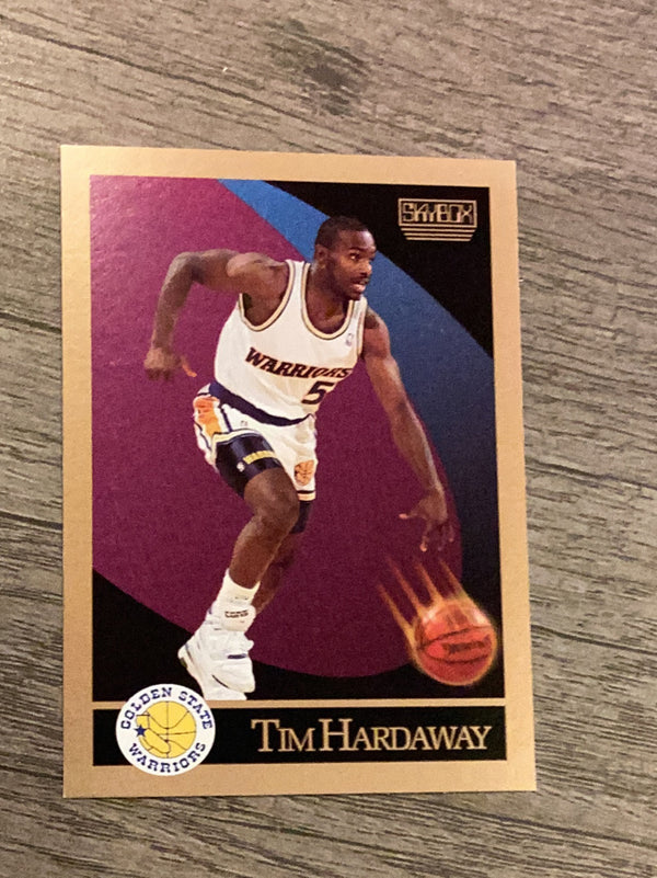 Tim Hardaway Golden State Warriors NBA 1990-91 SkyBox 95 RC