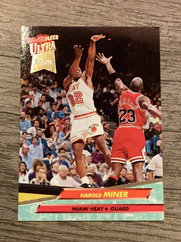 Harold Miner Miami Heat NBA 1992-93 Ultra 293 RC