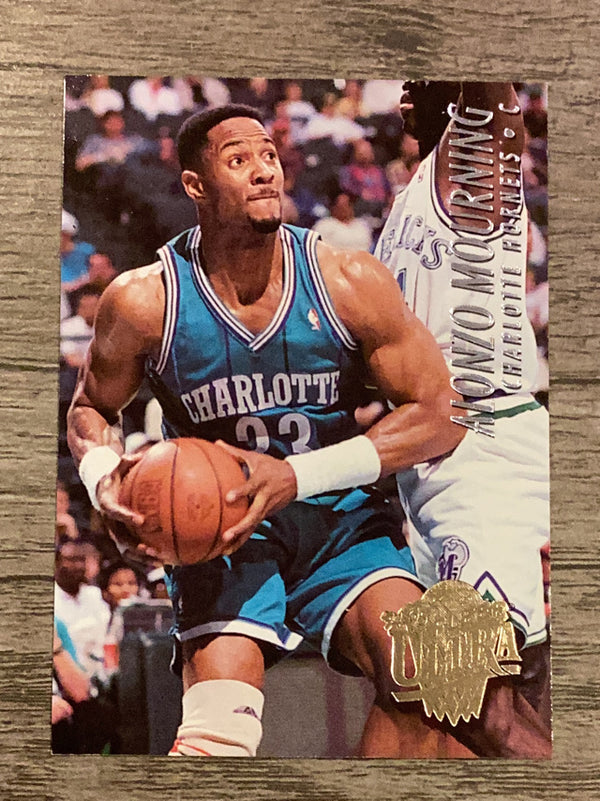 Alonzo Mourning Charlotte Hornets NBA 1994-95 Ultra 23 