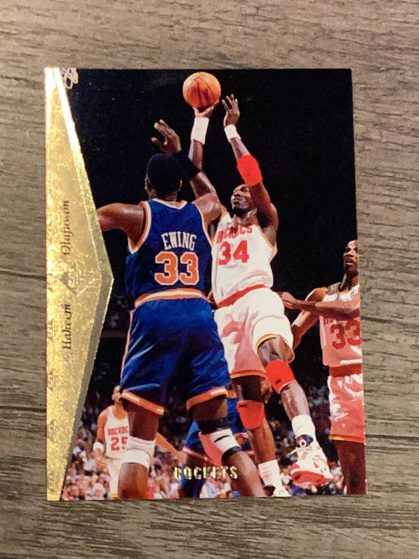 Hakeem Olajuwon Houston Rockets NBA 1994-95 SP 76 