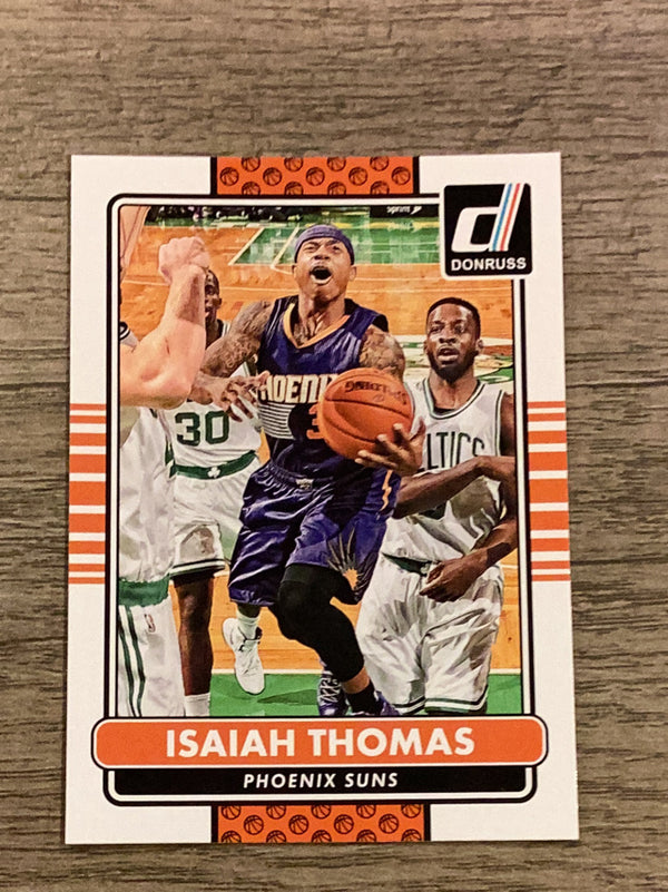 Isaiah Thomas Phoenix Suns NBA 2014-15 Donruss 84 