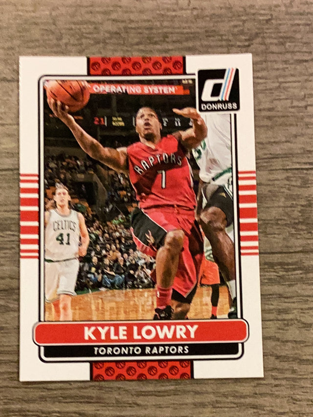 Kyle Lowry Toronto Raptors NBA 2014-15 Donruss 29 