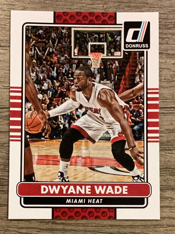 Dwyane Wade Miami Heat NBA 2014-15 Donruss 16 