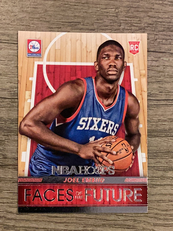 Joel Embiid Philadelphia 76ers NBA 2014 Hoops - Faces of the Future 13 