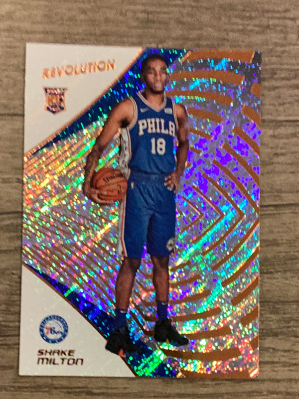 Shake Milton Philadelphia 76ers NBA 2018-19 Panini Revolution 146 RC