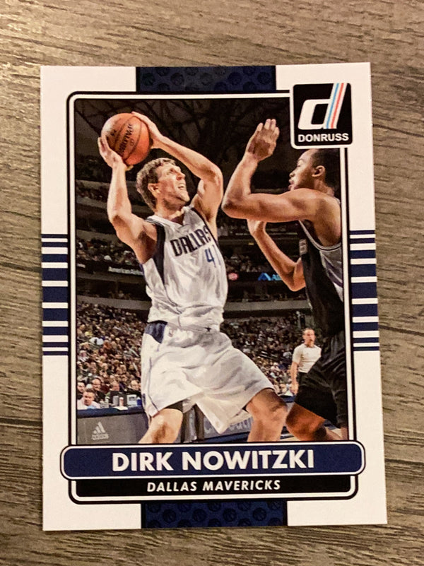 Dirk Nowitzki Dallas Mavericks NBA 2014-15 Donruss 7 