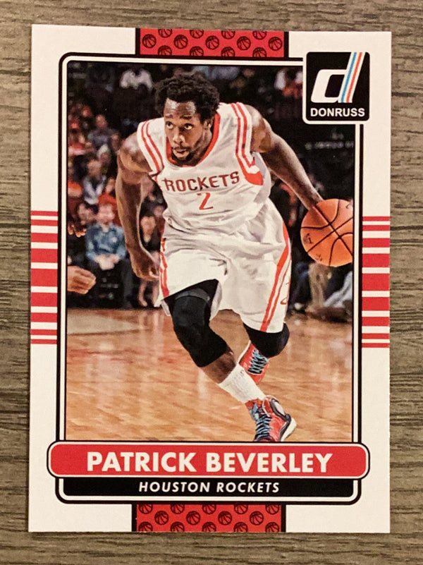 Patrick Beverley Houston Rockets NBA 2014-15 Donruss 148 