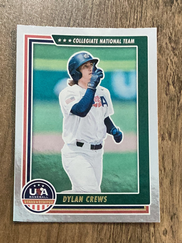 Dylan Crews Usa MLB 2022 Panini USA Baseball Stars & Stripes 6 