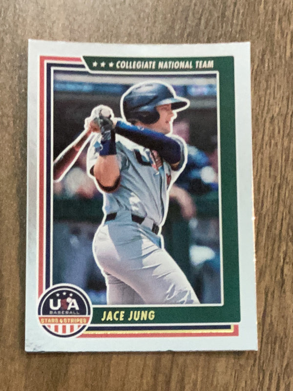 Jace Jung Usa MLB 2022 Panini USA Baseball Stars & Stripes 97 