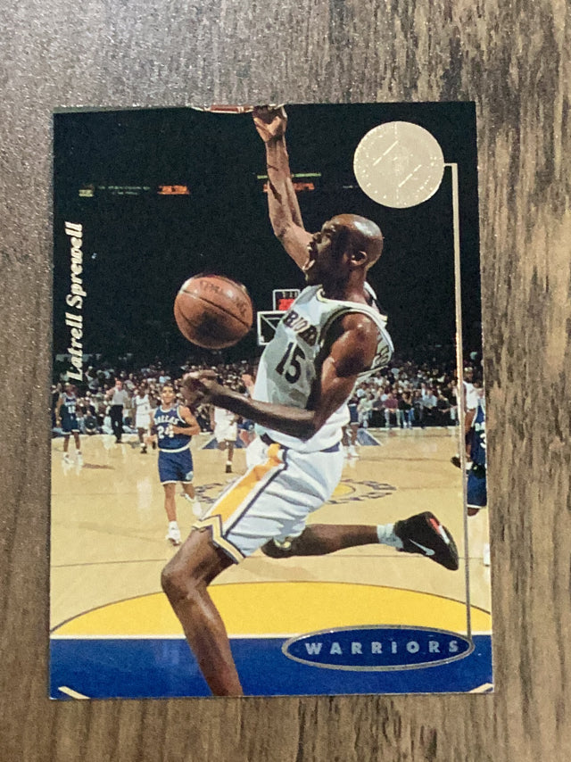 Latrell Sprewell Golden State Warriors NBA 1994-95 SP Championship 63 