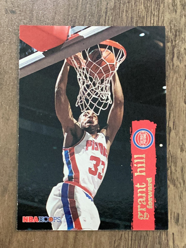 Grant Hill Detroit Pistons NBA 1995-96 Hoops 46 
