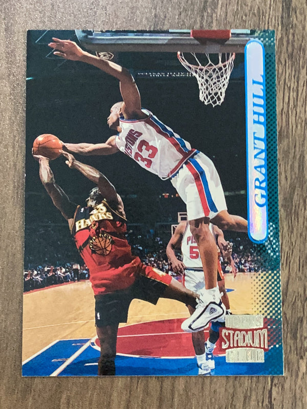 Grant Hill Detroit Pistons NBA 1996-97 Stadium Club 10 