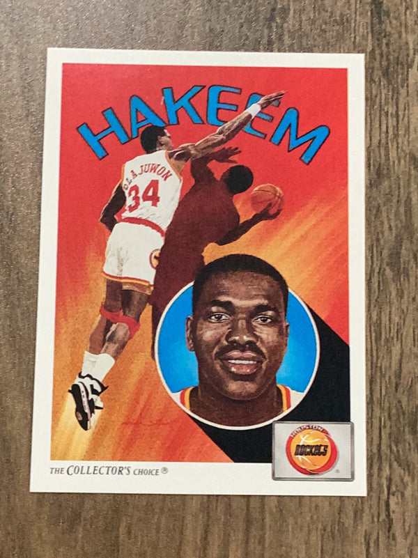 Hakeem Olajuwon Houston Rockets NBA 1991-92 Upper Deck 92 CL