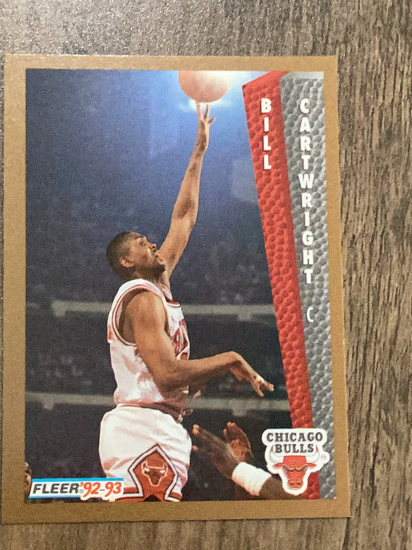 Bill Cartwright Chicago Bulls NBA 1992-93 Fleer 29 