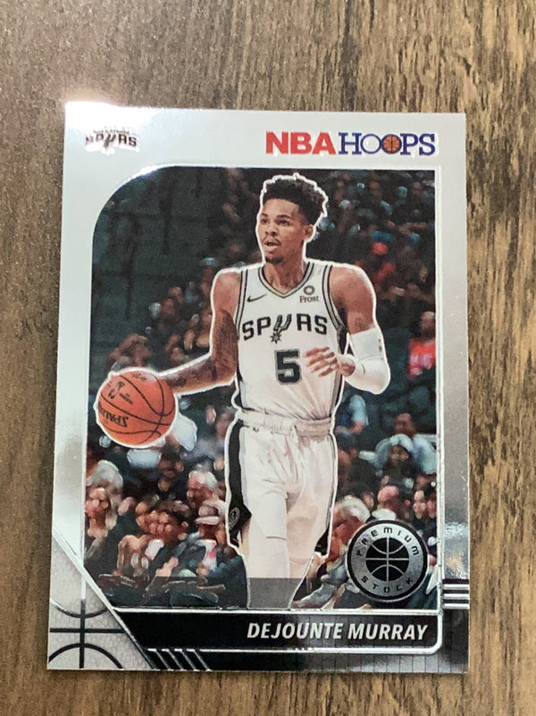 Dejounte Murray San Antonio Spurs NBA 2019-20 Hoops Premium Stock 174 