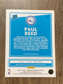Paul Reed Philadelphia 76ers NBA 2020-21 Panini Chronicles 200 RC Panini