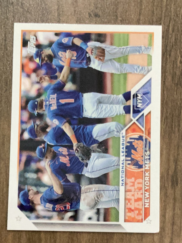 New York Mets New York Mets MLB 2023 Topps 291 TC