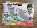 Francisco Lindor New York Mets MLB 2022 Topps: Flashiest Feet FF-8 