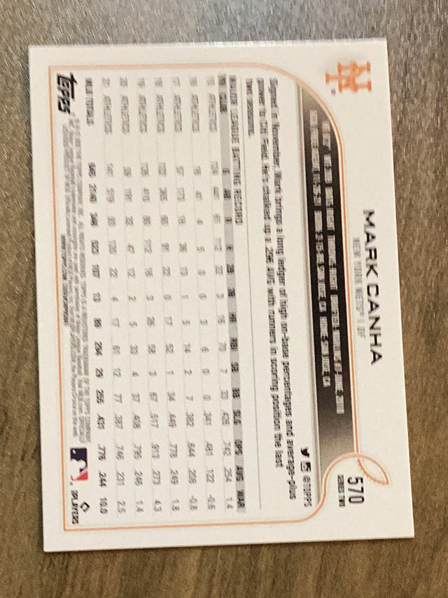 Mark Canha New York Mets MLB 2022 Topps 570 Topps