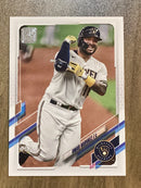 Omar Narvaez Milwaukee Brewers MLB 2021 Topps 282 