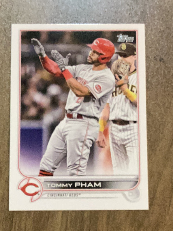 Tommy Pham Cincinnati Reds MLB 2022 Topps Update US26 