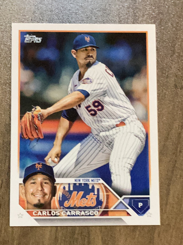 Carlos Carrasco New York Mets MLB 2023 Topps 161 