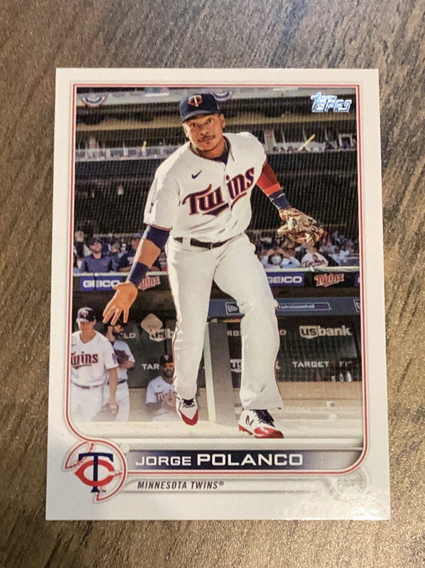 Jorge Polanco Minnesota Twins MLB 2022 Topps 417 