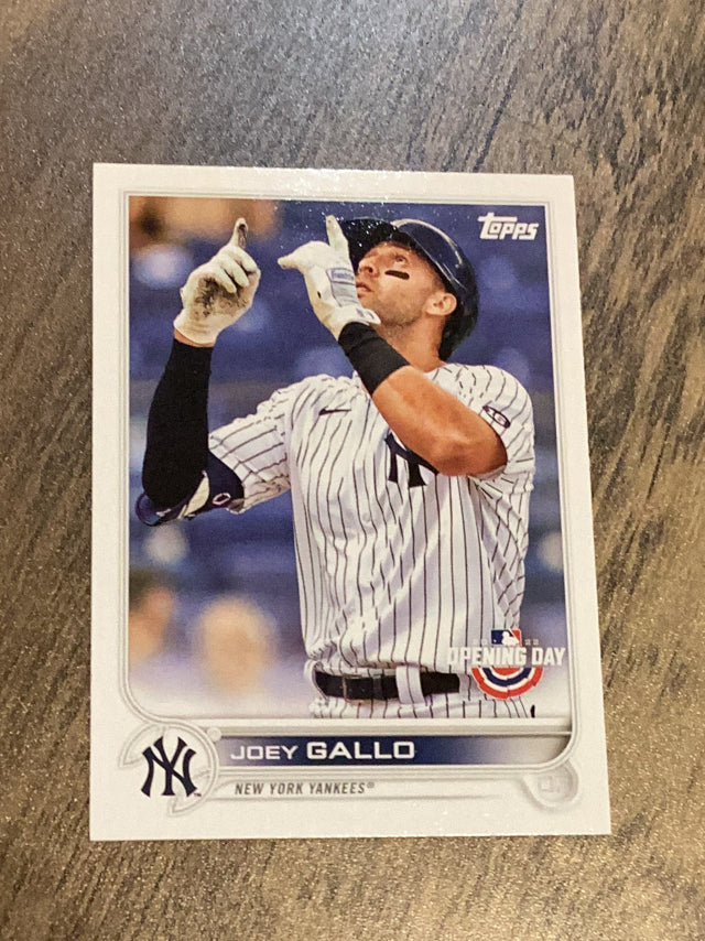 Joey Gallo New York Yankees MLB 2022 Topps Opening Day 5 