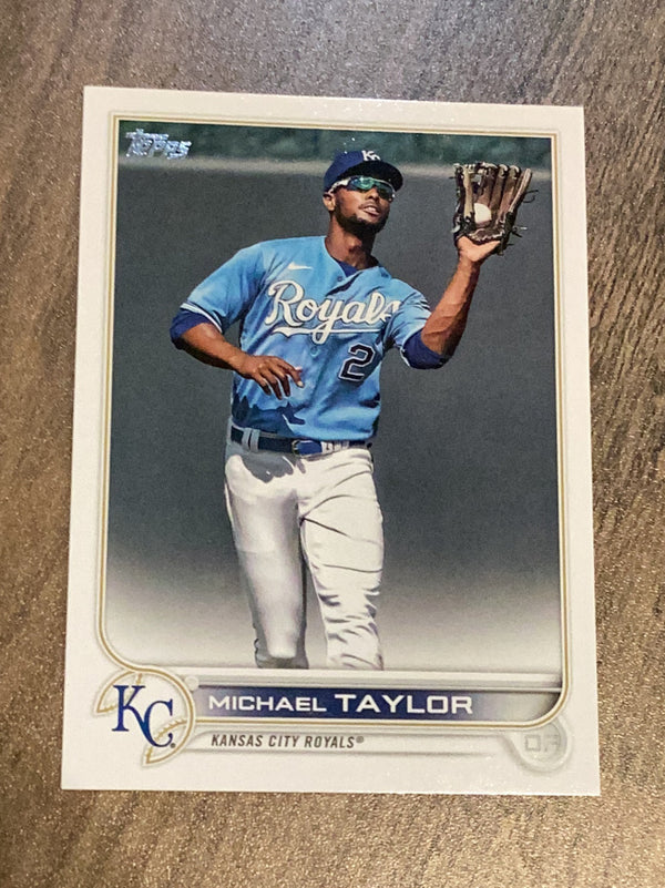 Michael Taylor Kansas City Royals MLB 2022 Topps 483 