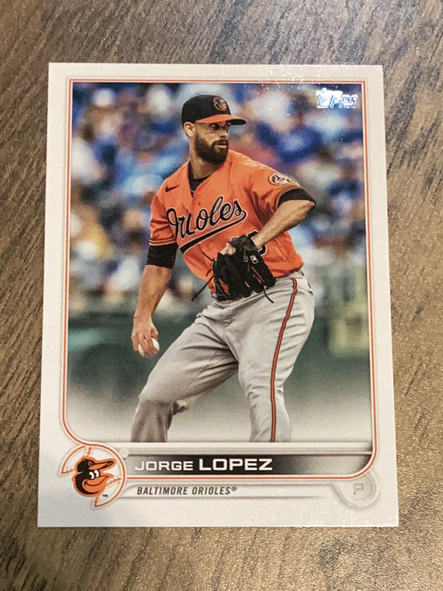 Jorge Lopez Baltimore Orioles MLB 2022 Topps 552 