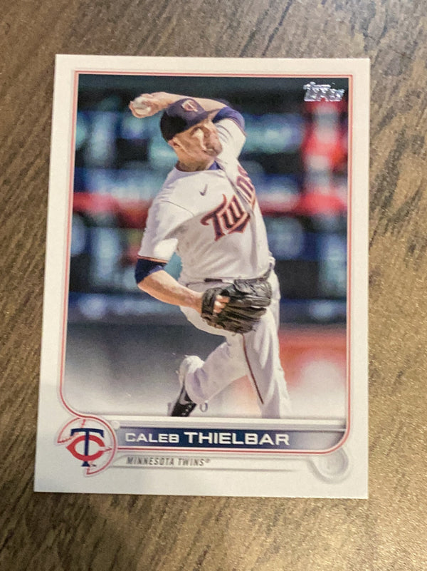 Caleb Thielbar Minnesota Twins MLB 2022 Topps Update US191 