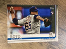 Gregory Soto Detroit Tigers MLB 2019 Topps Update US94 RC