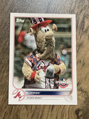 Blooper Atlanta Braves MLB 2022 Topps Opening Day - Mascots M-1 MAS