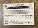 Brandon Lowe Tampa Bay Rays MLB 2022 Topps Chrome 107 Topps