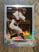Brandon Lowe Tampa Bay Rays MLB 2022 Topps Chrome 107 