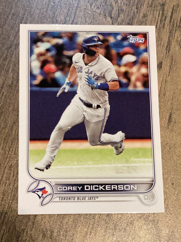 Corey Dickerson Toronto Blue Jays MLB 2022 Topps 478 