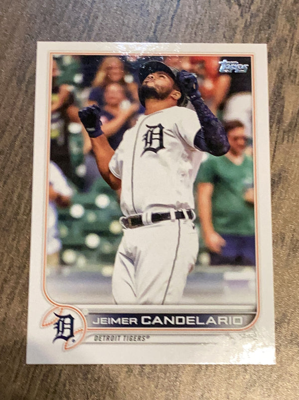 Jeimer Candelario Detroit Tigers MLB 2022 Topps 542 