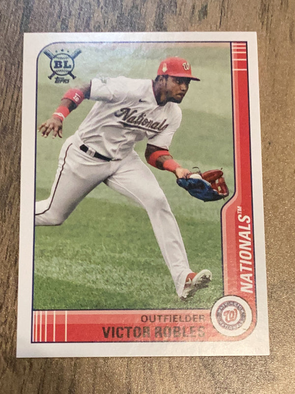 Victor Robles Washington Nationals MLB 2021 Topps Big League 15 