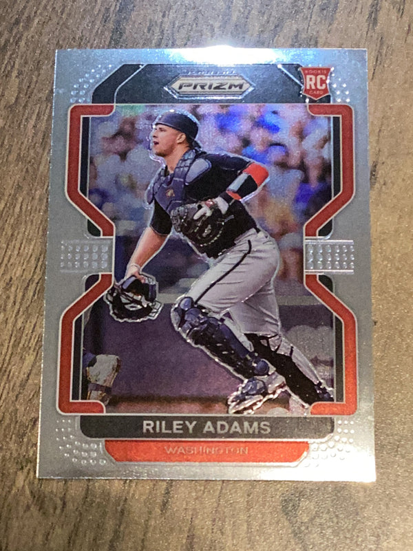 Riley Adams Washington Nationals MLB 2022 Panini Prizm 173 RC