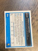 Paolo Espino Panama MLB 2009 Bowman Draft Picks & Prospects - Chrome Wbc Prospects Blue Refractors BDPW30 SN99 Bowman